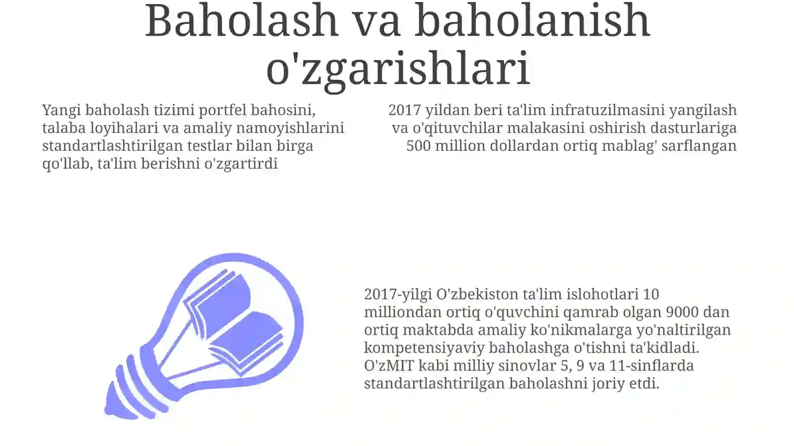 Islohotlar baholash tizimi 3