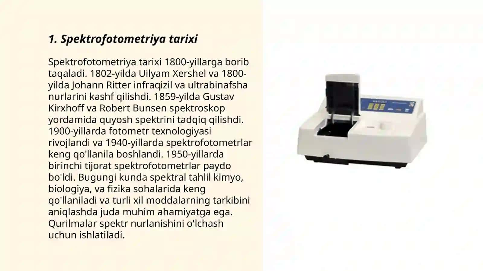 Spektrofotometr 3