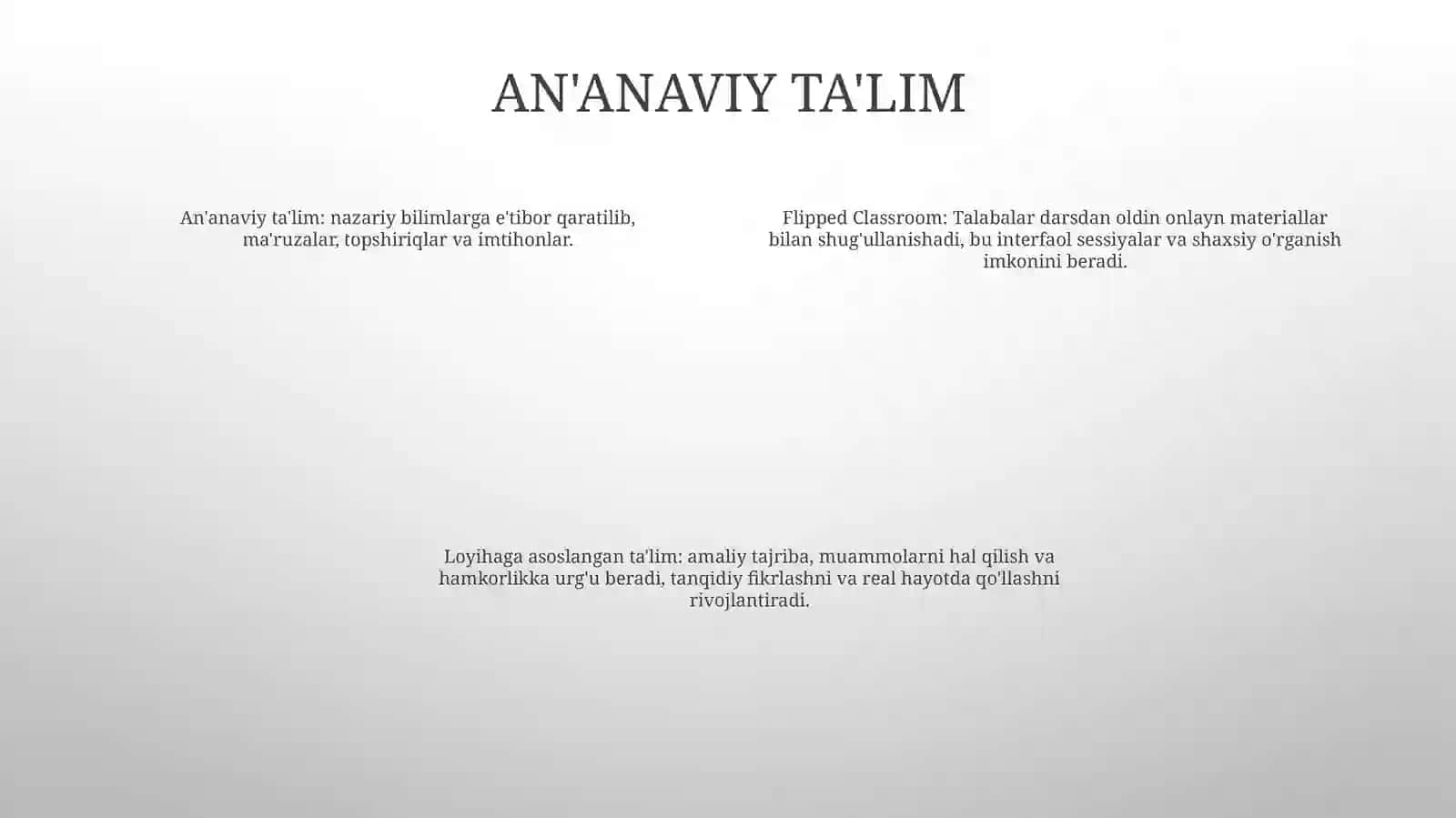 OʻQuv Va Pedagogik Amaliyotni Tashkil Etish Shakllari 3
