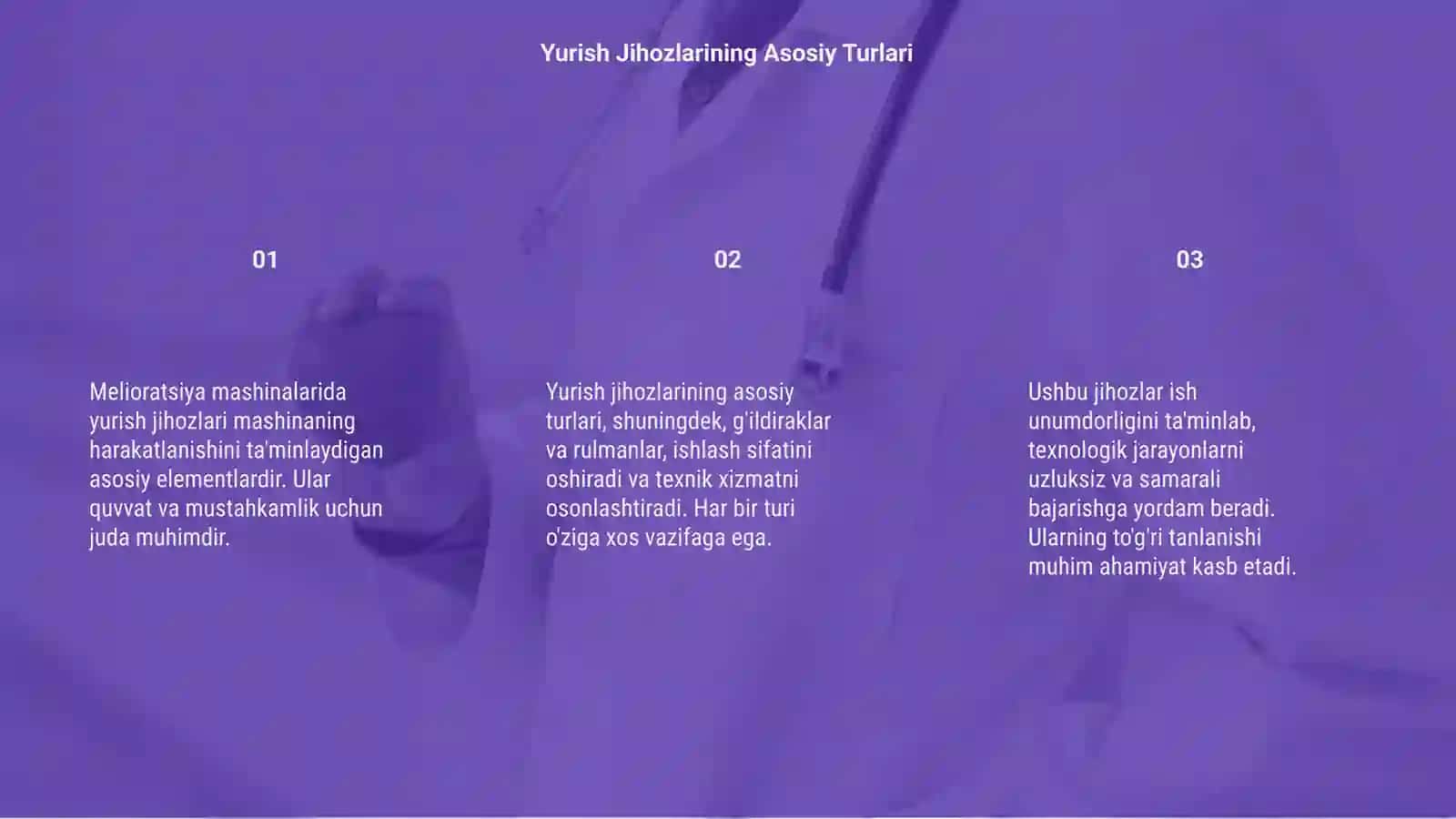 Yurish Jihozlarining Asosiy Turlari 3