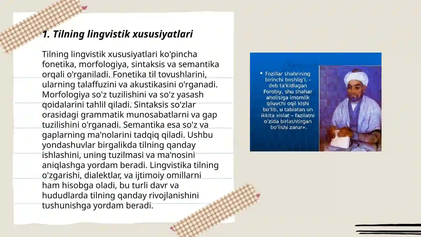 Tilning tizim sifatidagi mohiyati 3