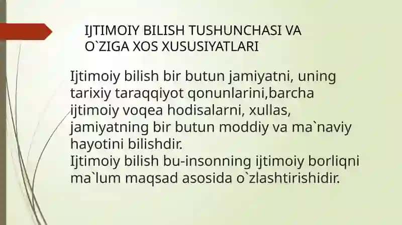BILISHNING O`ZIGA XOS USULI SIFATIDA TUSHUNISHNING SIFATLI TADQIQOT SIFATI 3