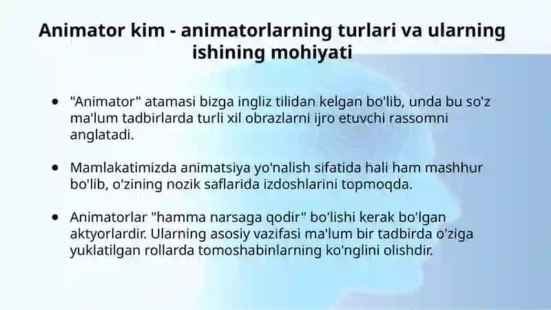 Animator Sifatida Ishlash Uchun Nimalar Kerak - Animator Kim 3