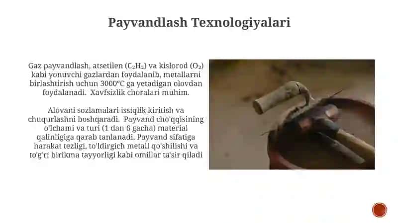 Gaz Payvandlash Texnologiyalari 3