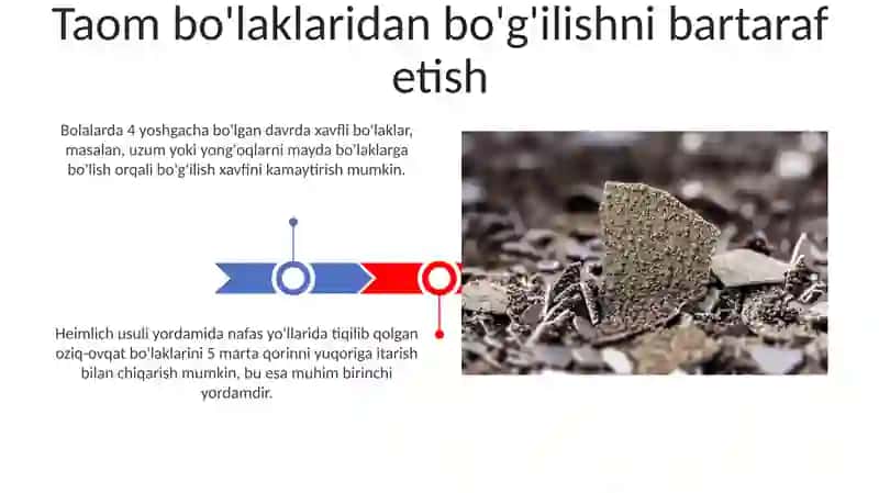 Oziq-ovqat massalarining tiqilib qolishini bartaraf etish 3