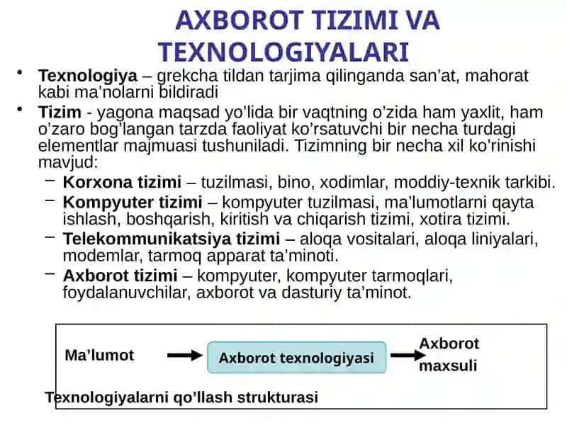 Axborot tushunchasi 3