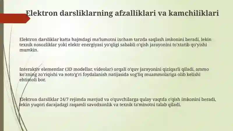 Pedagogik koʻmpitentlikni shakllantirishda elektron darsliklar yaratish texnologiyasi 3