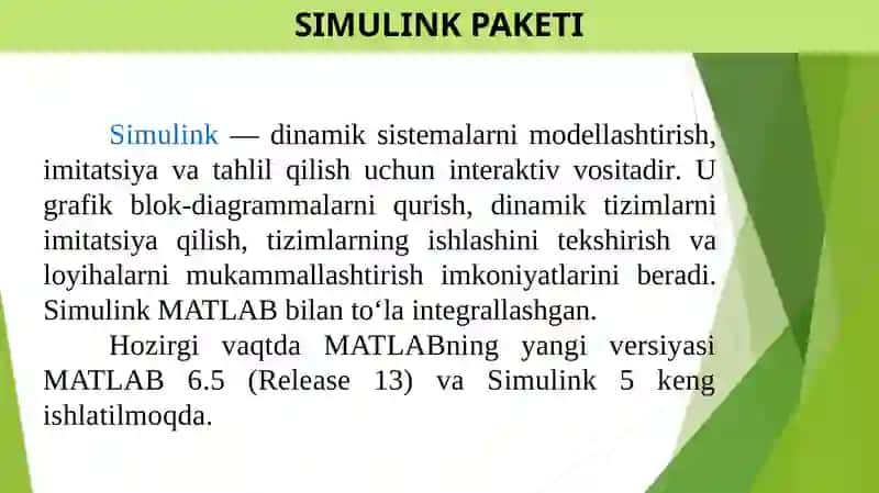 Simulink paketi 3