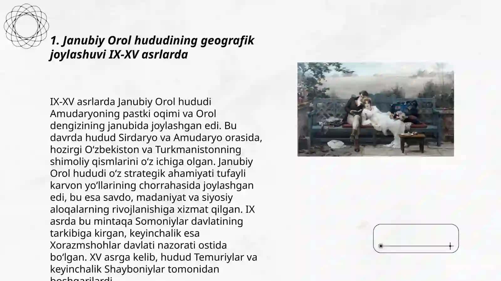 Janubiy Orol hududi IX-XV asr boshlarida 3