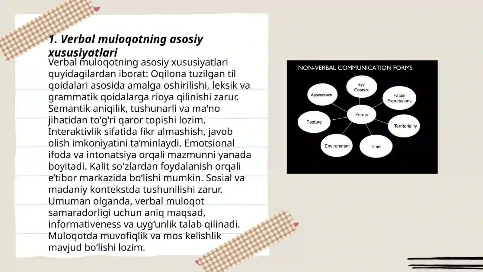 Muloqotning verbal noverbal paralingvistik vositalari 3