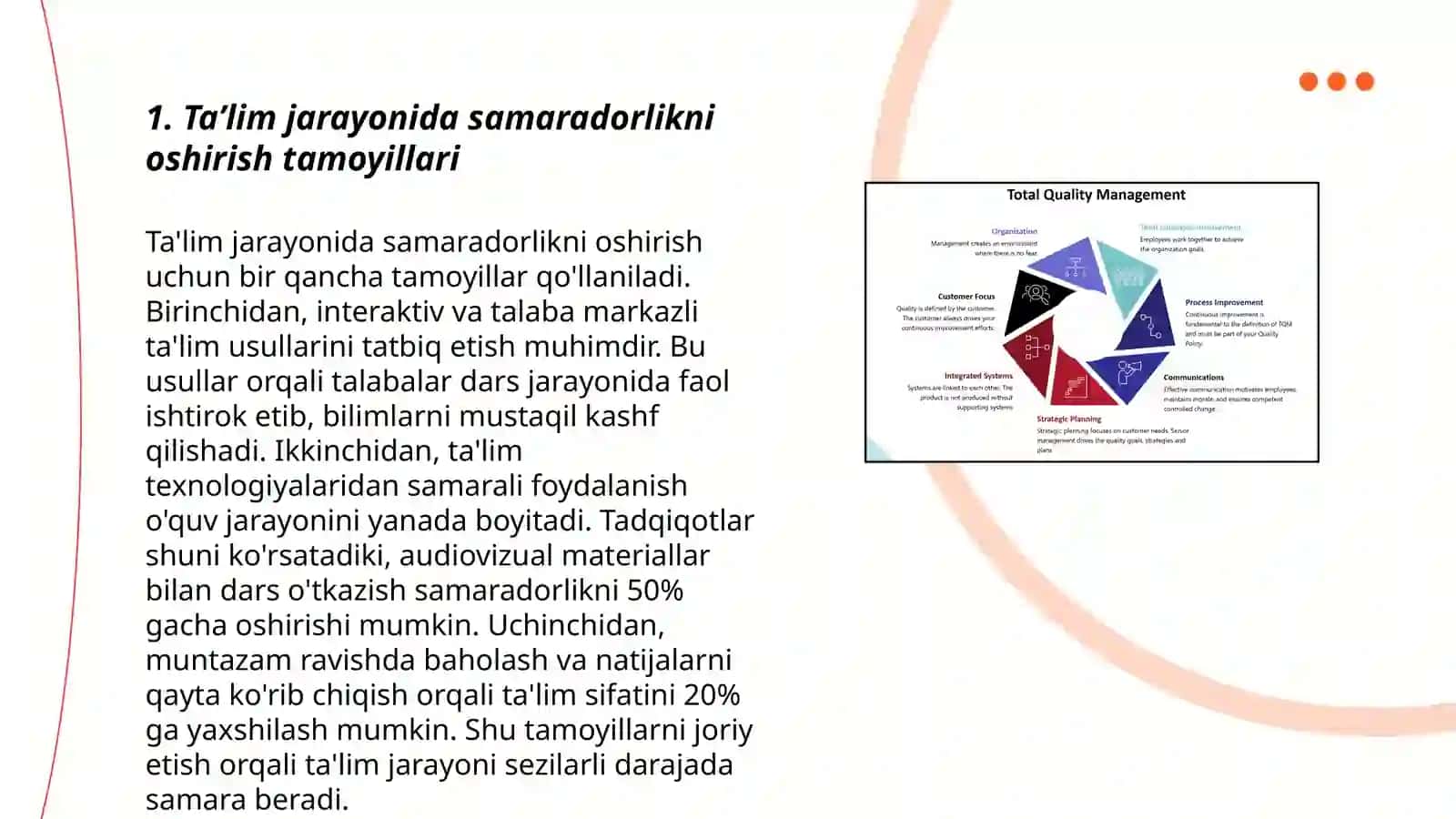 Taʼlim jarayonidagi boshqaruv tamoyillari 3