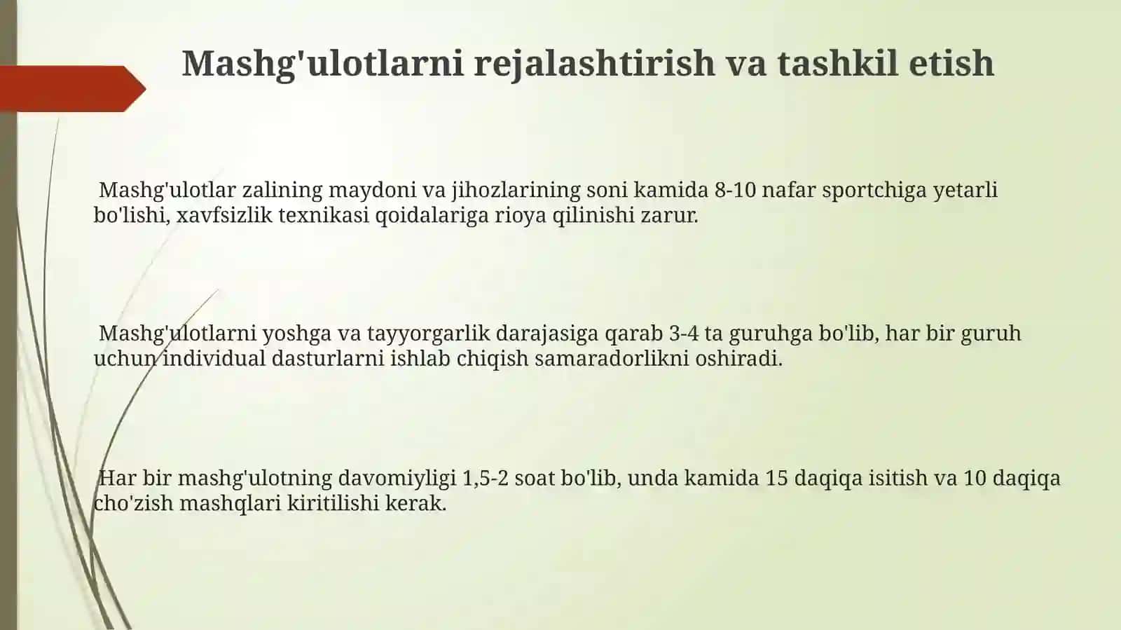 Gimnastika: Osilish va tayanish mashqlarini o'rgatish seriyasi 3