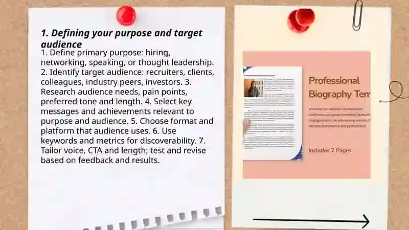 Writing professional biography 3