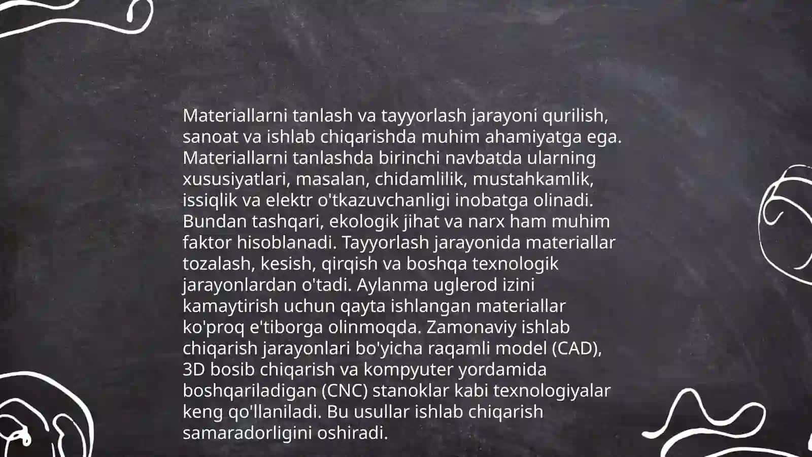 Boshlangʻich sinf texnologiya (4-sinf)darslari uchun ishlanmalar tayyorlash 3