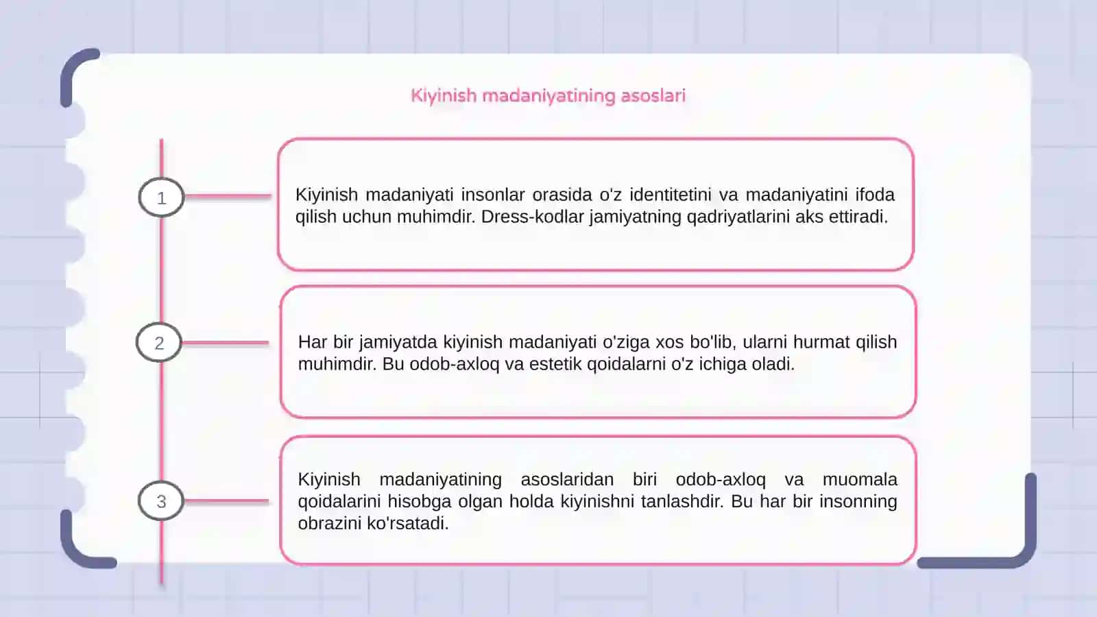 Kiyinish madaniyati (Dress-kod) 3
