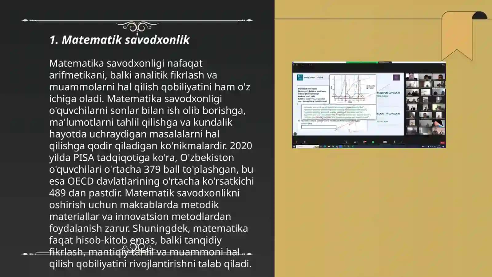 Matematik savodxonlik 3