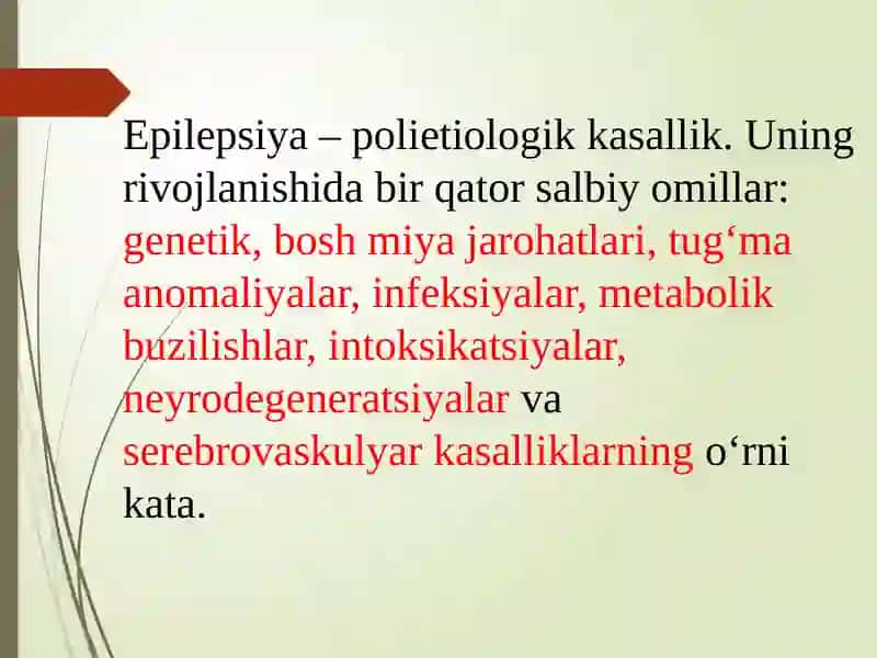 Epilepsiyaga qarshi vositalar va Litiytuzlari 3