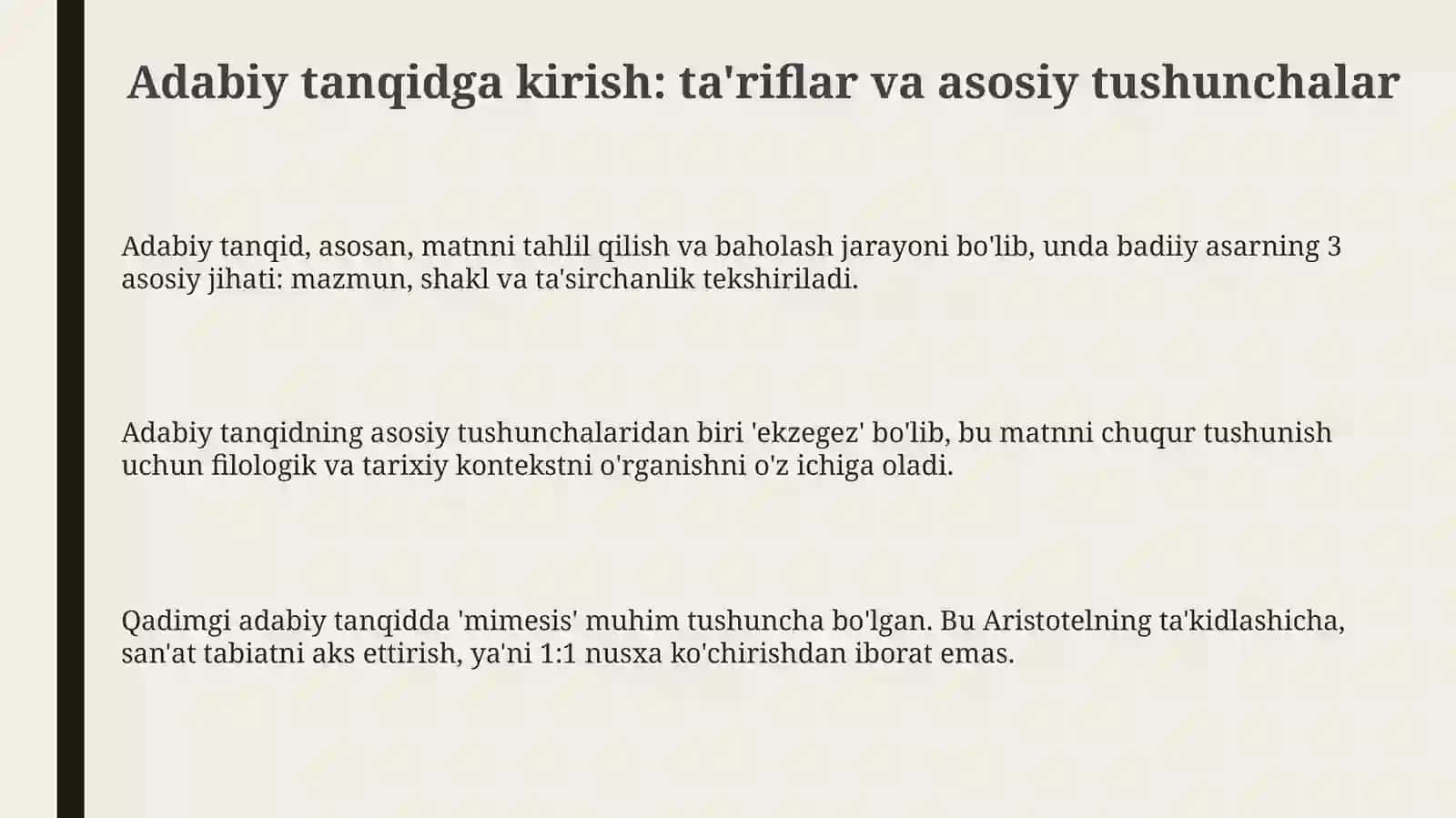 G’arb mumtoz adabiyotida adabiy-tanqidiy qarashlar taraqqiyoti 3