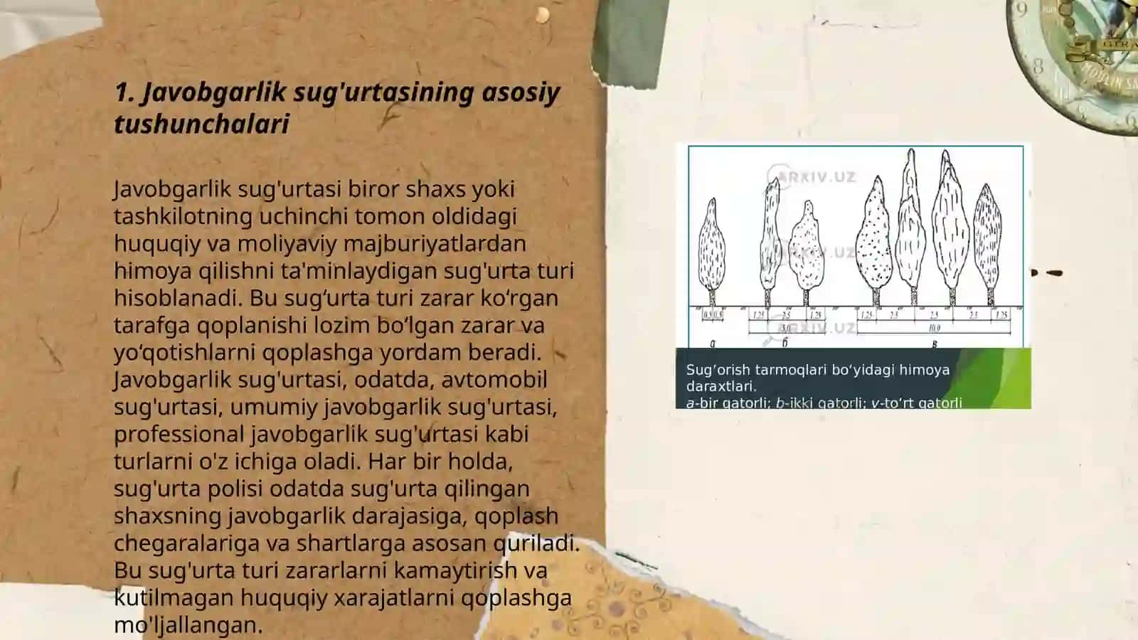 Javobgarlik sug’urtasining mohiyati 3