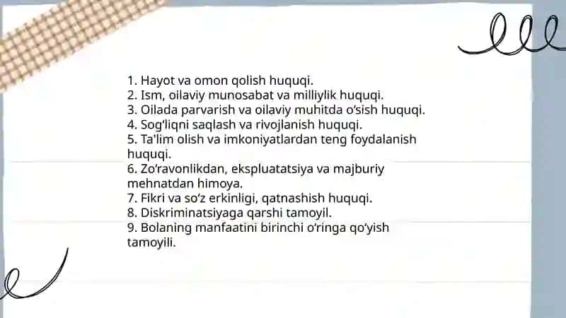 Bola huquqlari 3