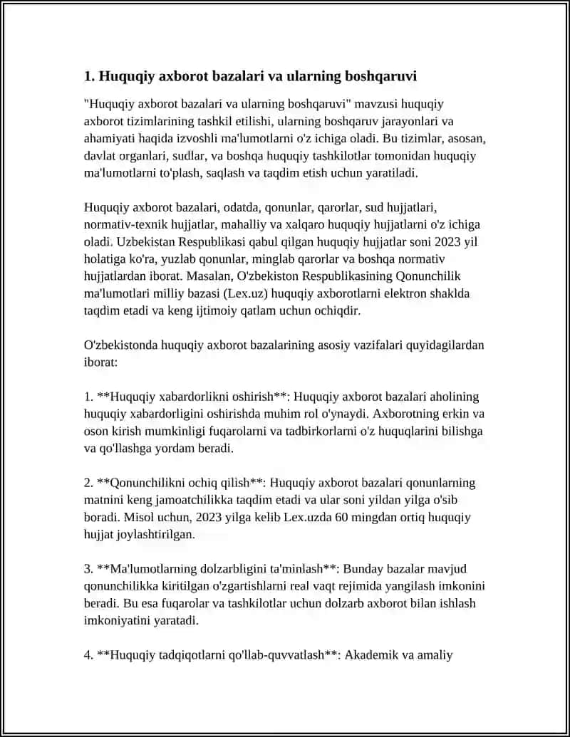 Huquqiy Axorot Texnalogiyalari 3