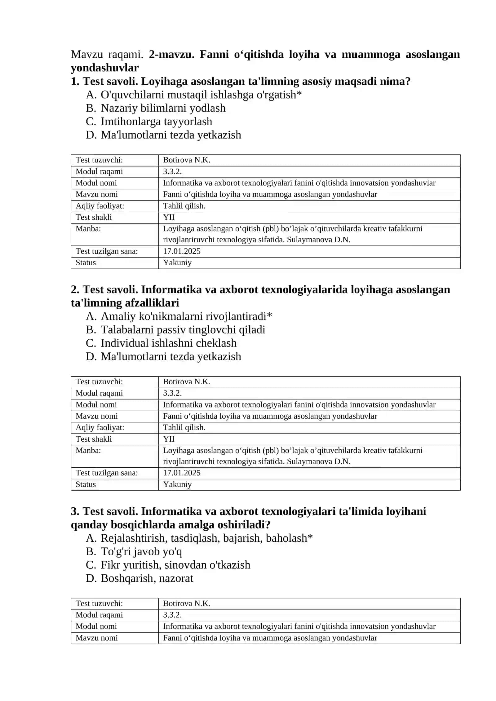 Informatika va axborot texnologiyalari fanini o'qitishda innovatsion yondashuvlar 3