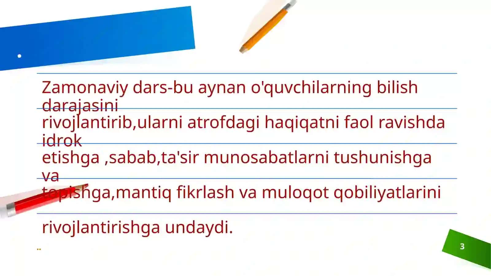 Ona tili va o’qish savodxonligi darslarida qo’llaniladigan metodlar 3