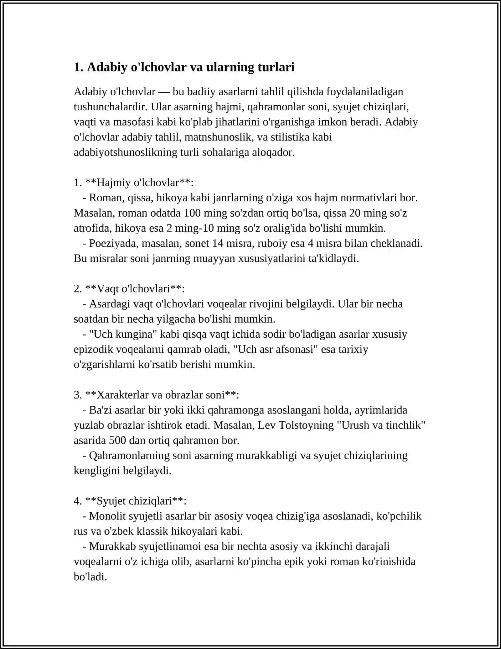 ADABIY OTLARNI IZLASH VA TANLASH 3
