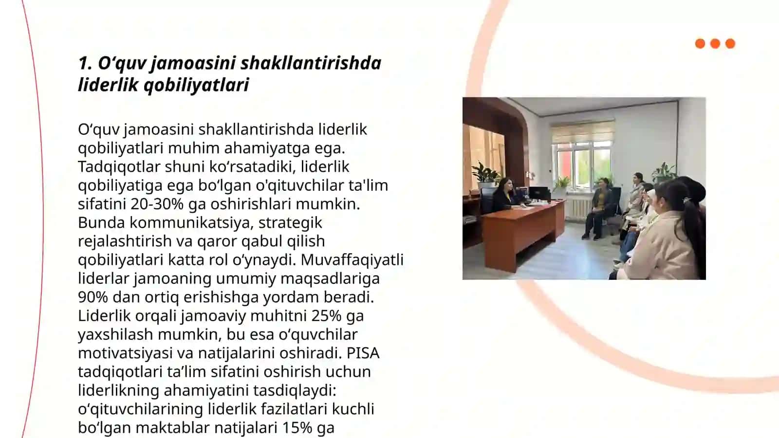 Oʻquv jamoasini boshqarishning psixologik xususiyatlari 3