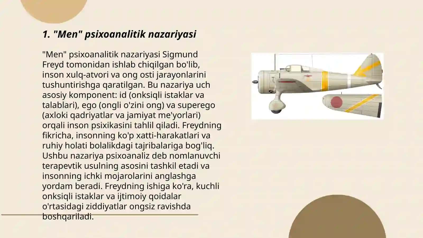 Freydning "Men" psixoanalitik nazariyasi 3