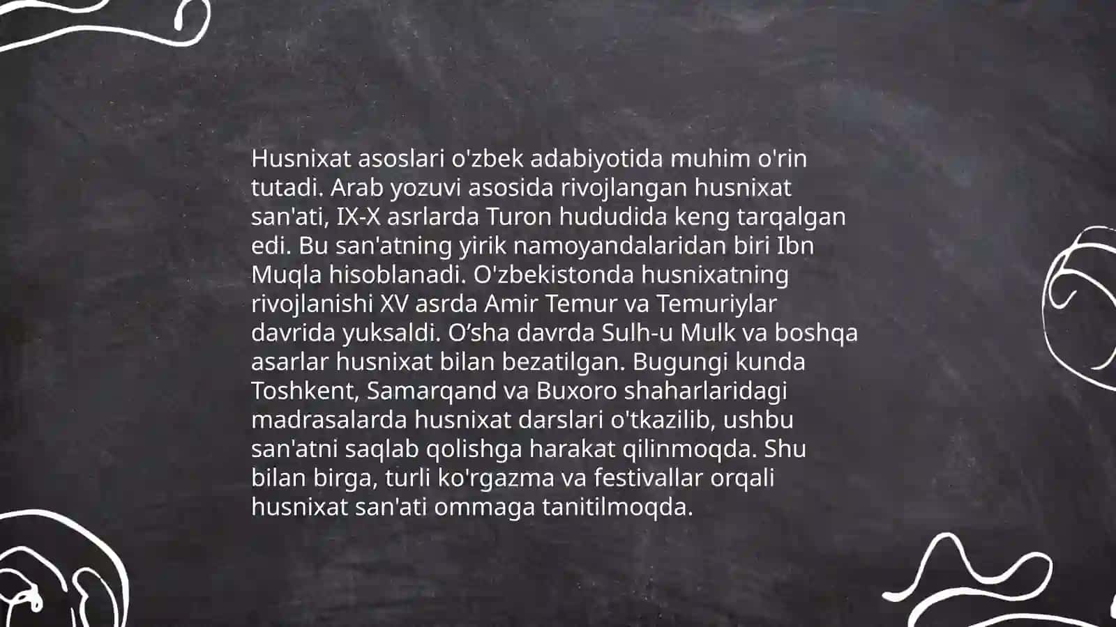 Uchinchi sinf oʻquvchilarini chiroyli yozuvga oʻrgatish 3