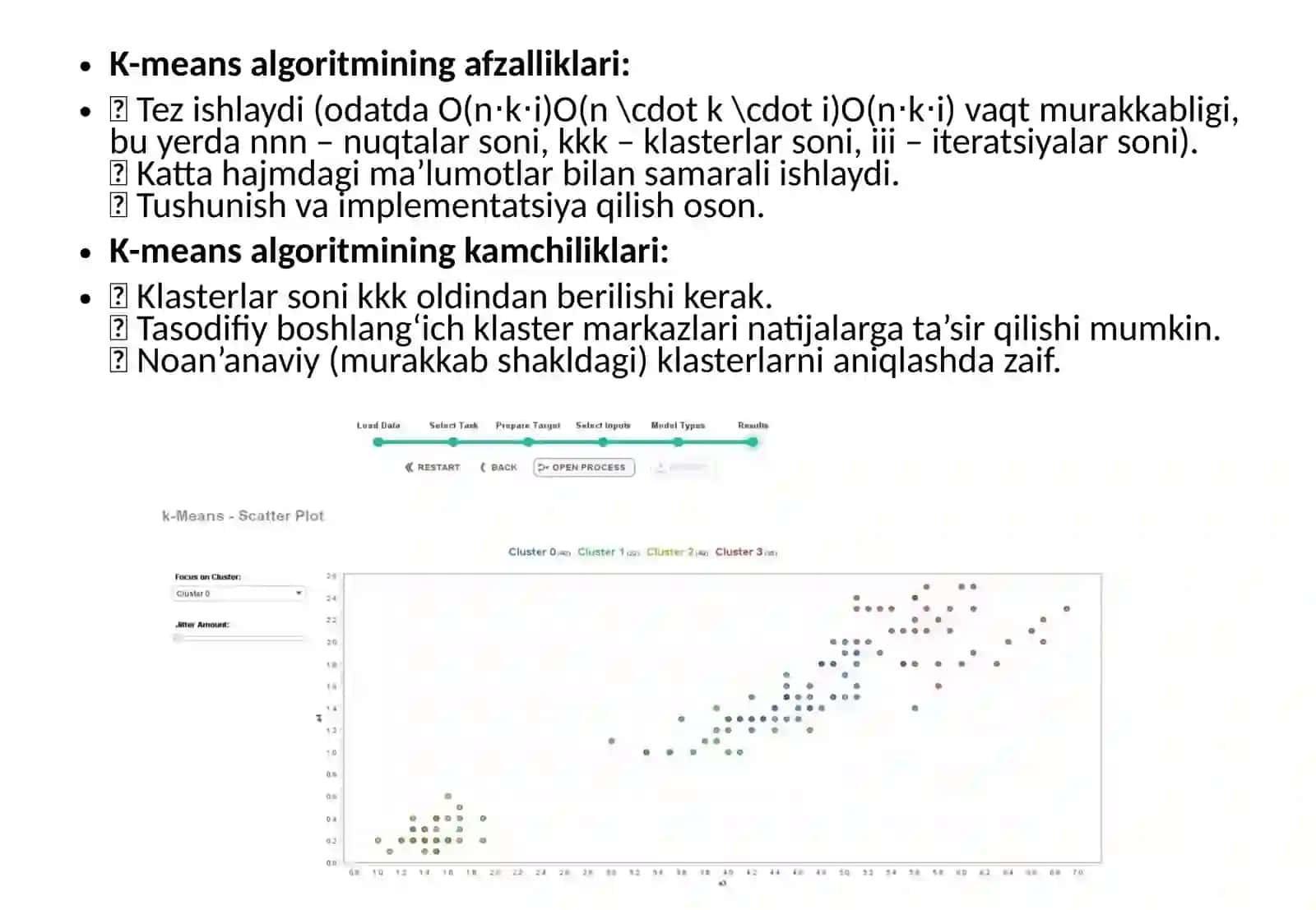 7-mavzu. Klaster tahlil usuli.Iterativ usullar 3