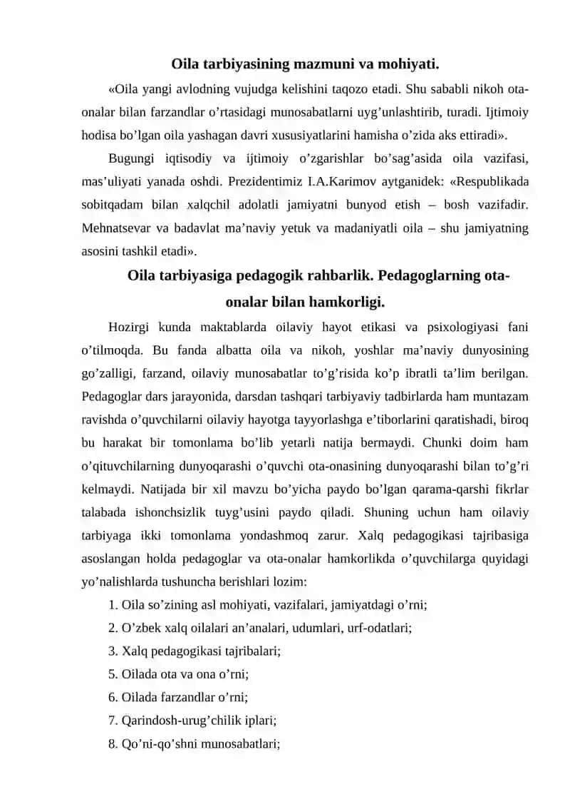 MTT oila va mahalliy jamoatchilik bilan hamkorlik ishlarini olib borish 3