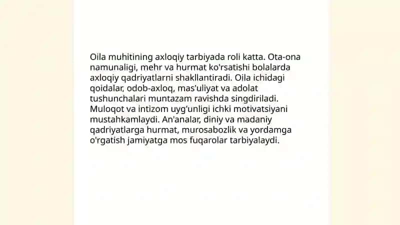Oilada axloqiy tarbiya 3
