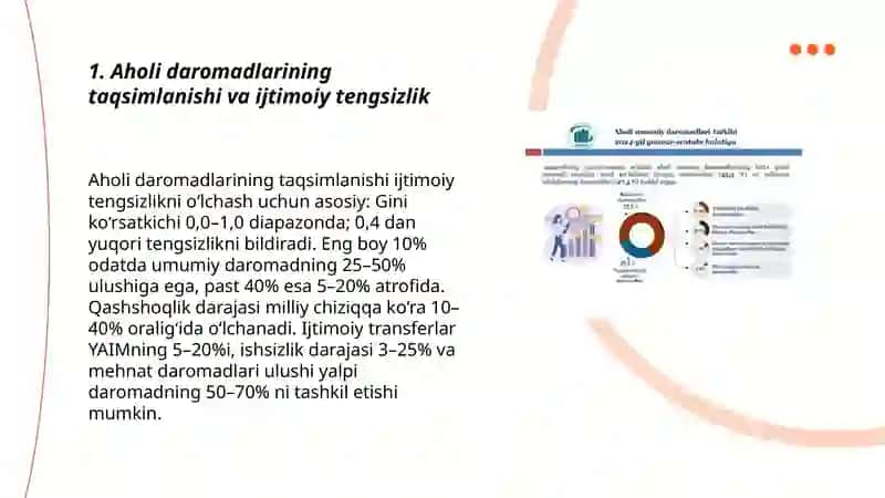 Aholi daromadlari va davlatning ijtimoiy siyosati 3