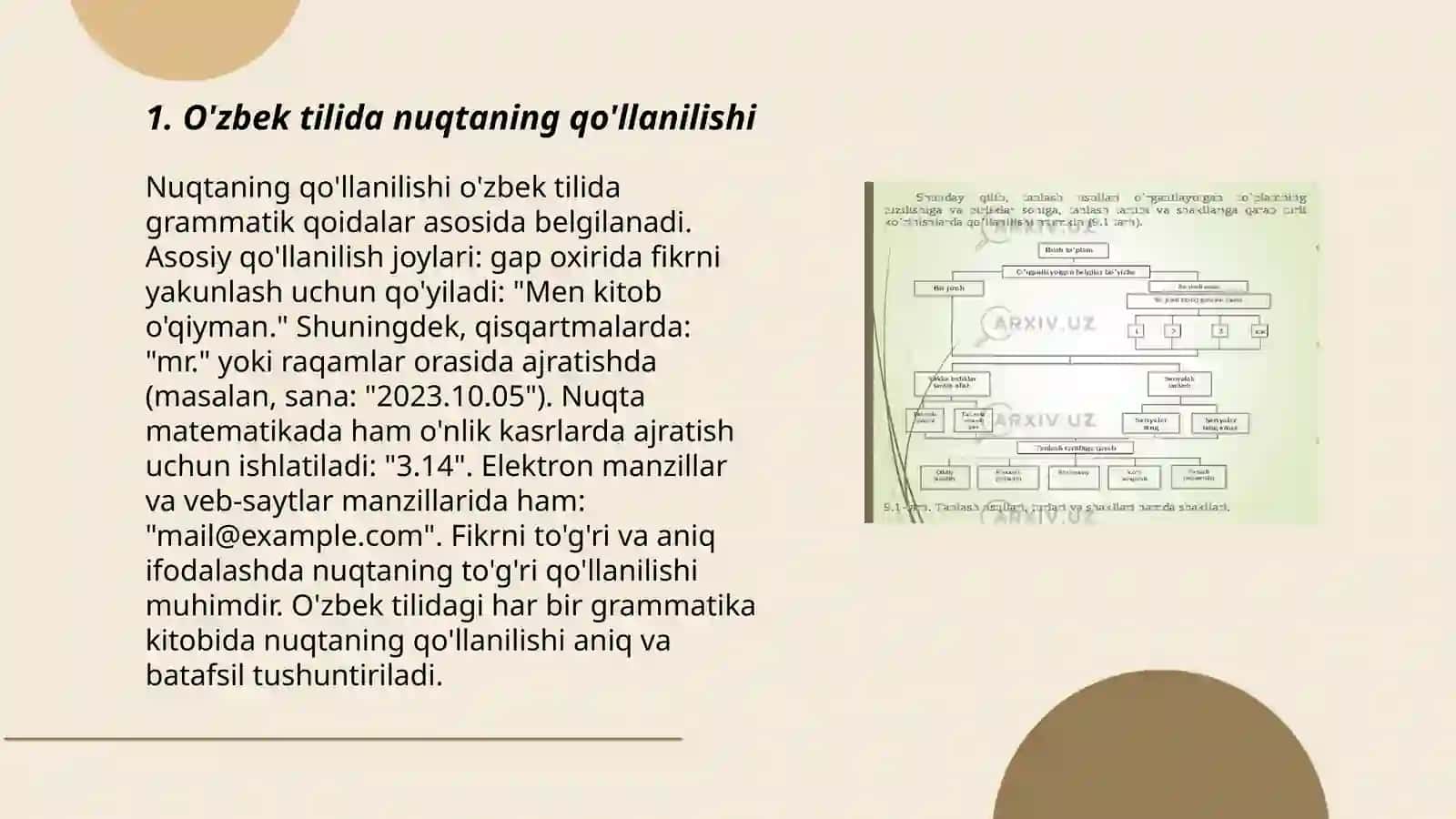 O'zbek tilida tinish belgilarining takror va qator qo'llanilishi 3