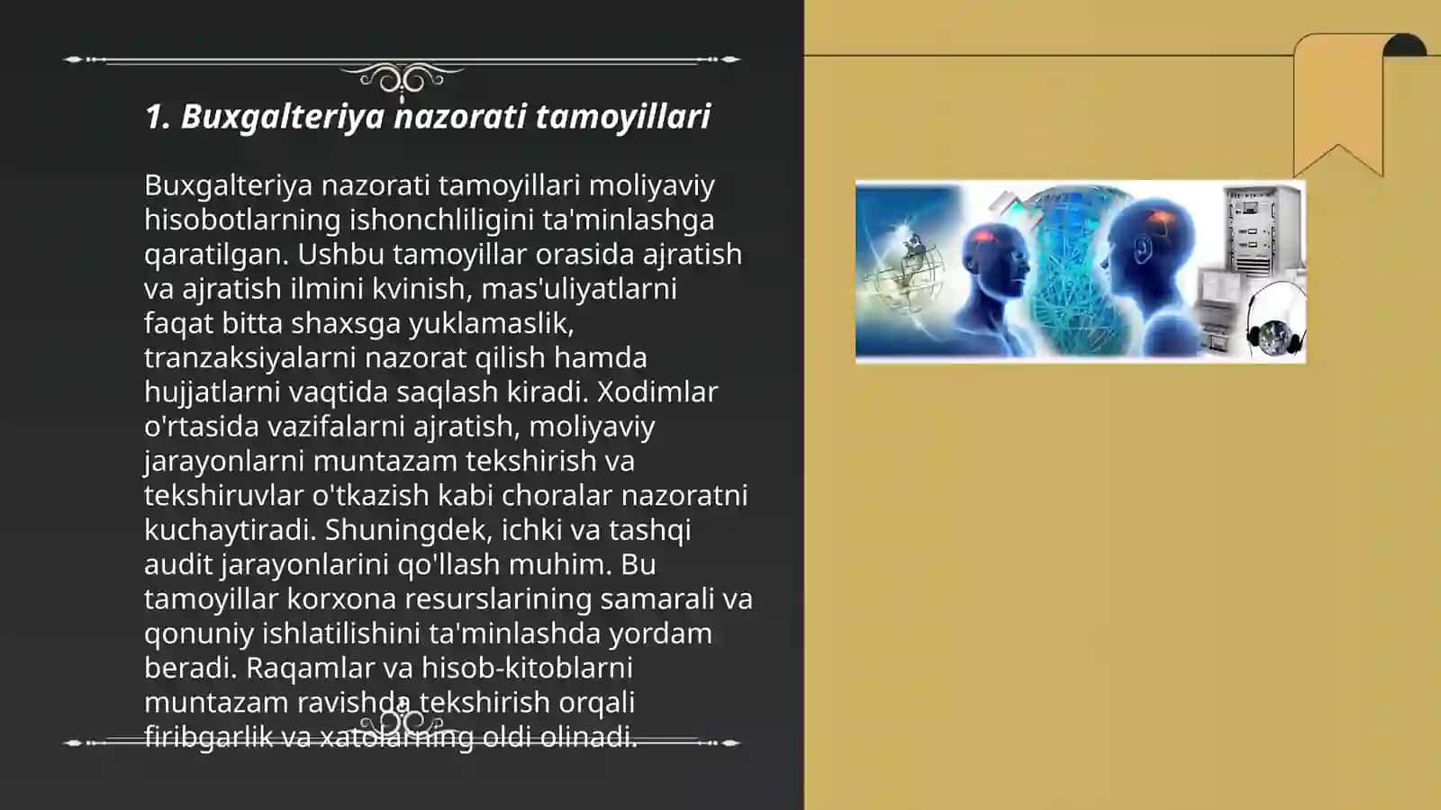 Buxgalteriya nazorati tamoyillari 3