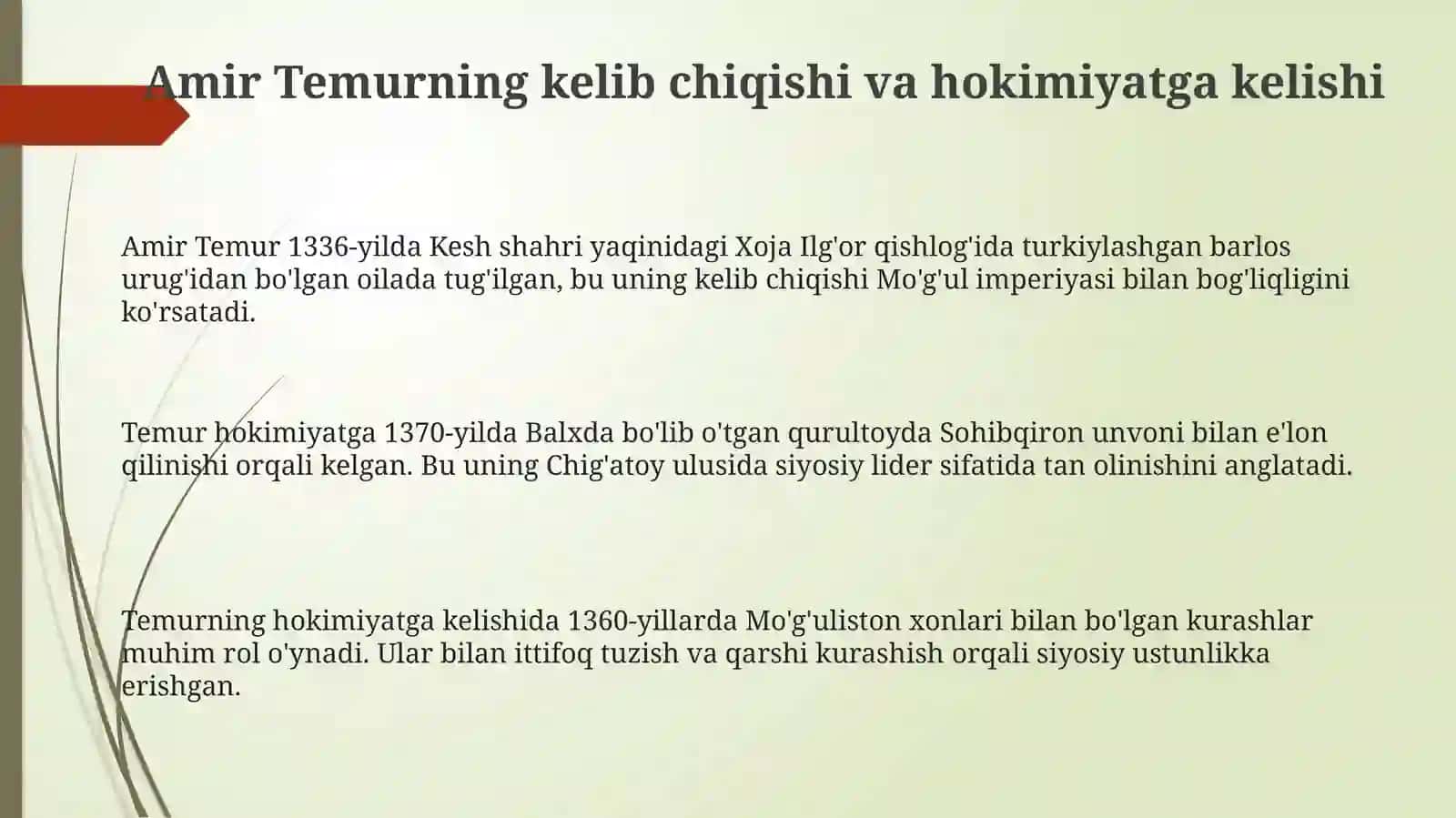 Amir Temurbuyukdavlatarbobi 3