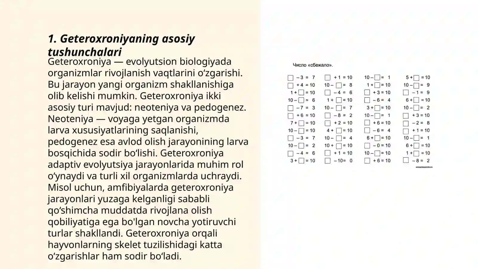 Geteroxroniya jadval va sxemalar 3