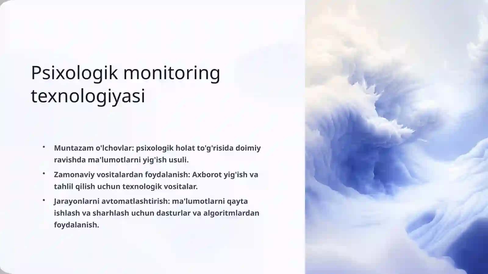 Psixologik monitoring va uning texnologiyasi 3