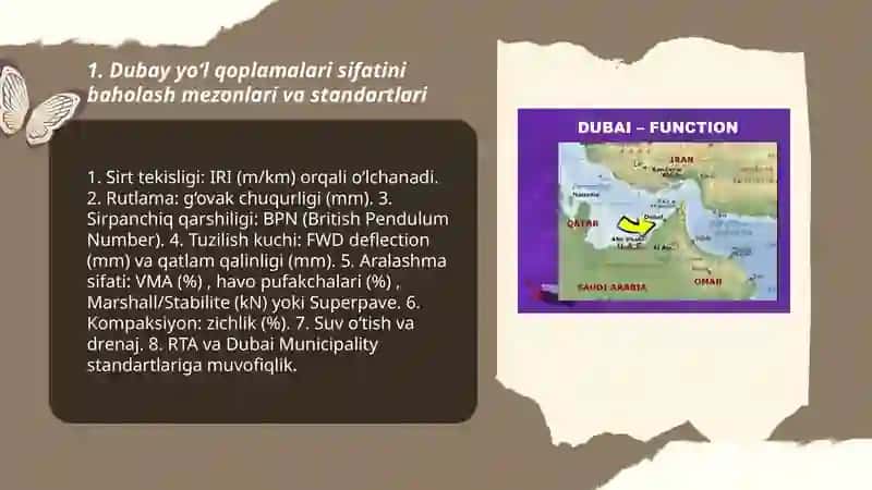 Dubay yo‘l qoplamalari sifatini baholash TRMP-701U 3