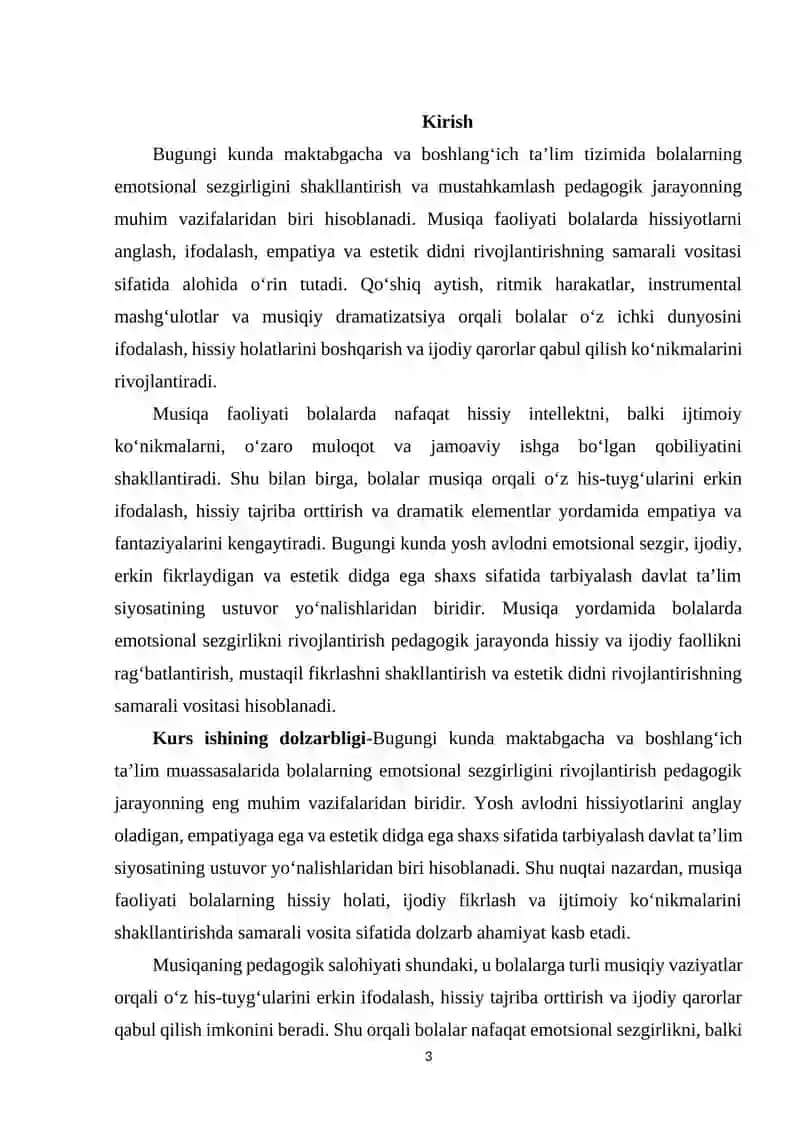 Musiqa yordamida bolalarda emotsional sezgirlikni oshirish 3