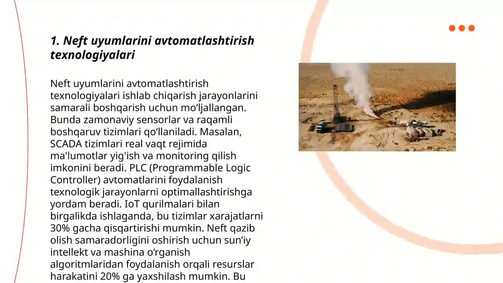 Neft uyumlarining ishlatishning yangi metitlari 3