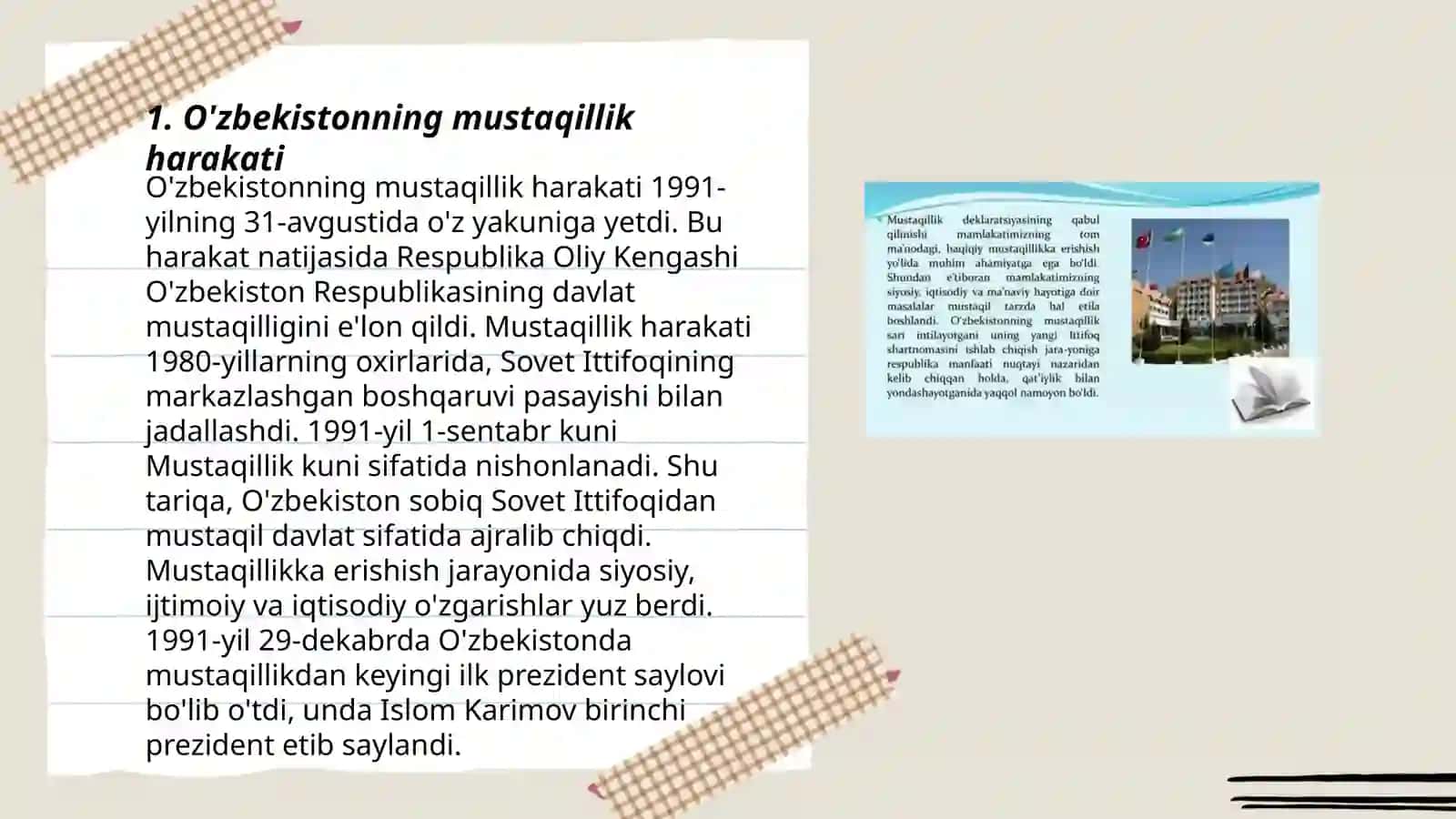 O'zbekistondagi Ijtimoiy Siyosiy Jarayonlar 3