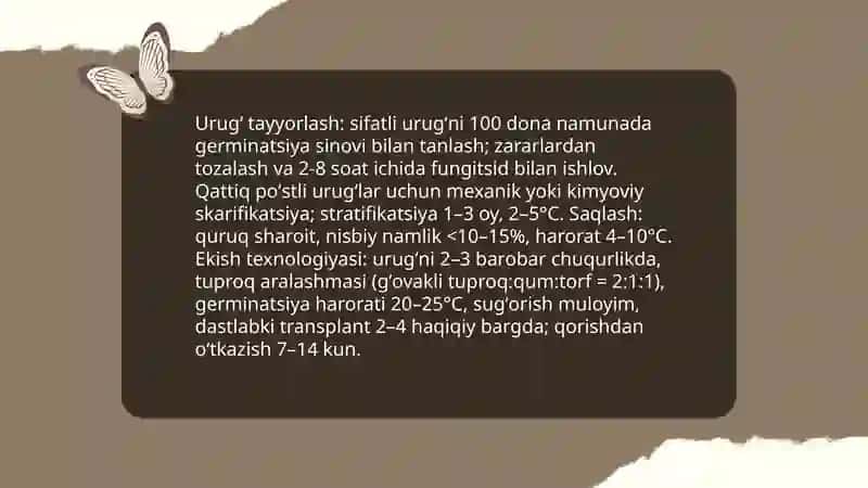 Manzarali bogʻdorchilik va boğ park oʻsimliklarini koʻpaytirish 3