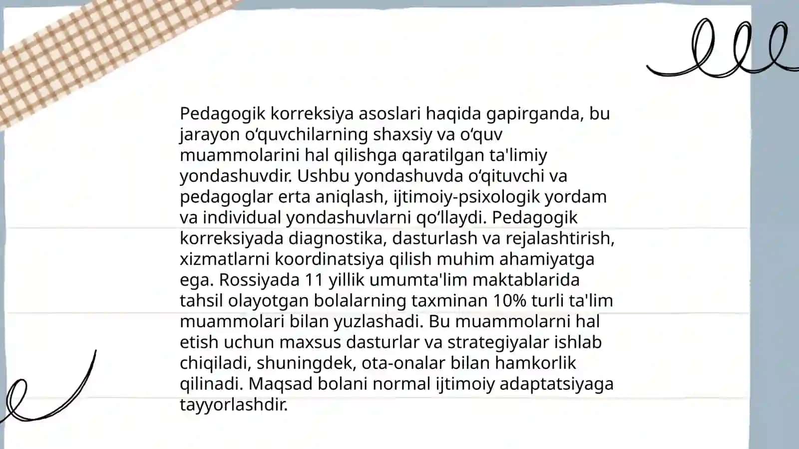 Pedagogik korreksiya tuzish metodikasi 3