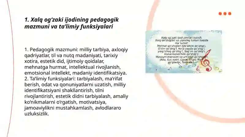 Xalq og’zaki ijodi xalq pedagogikasining muhim manbai sifatida 3