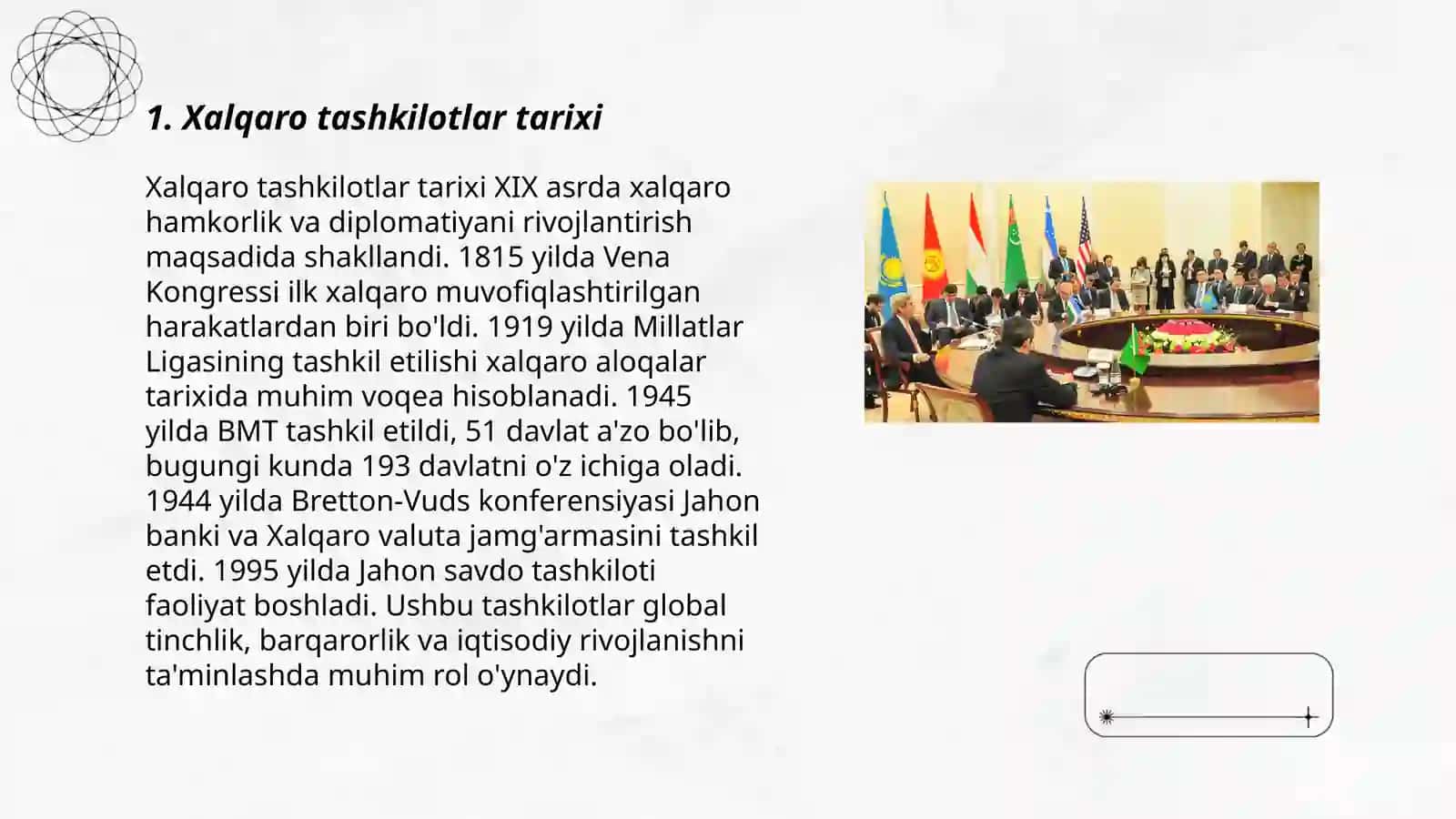 Xalqaro tashkilotlar tarixi 3