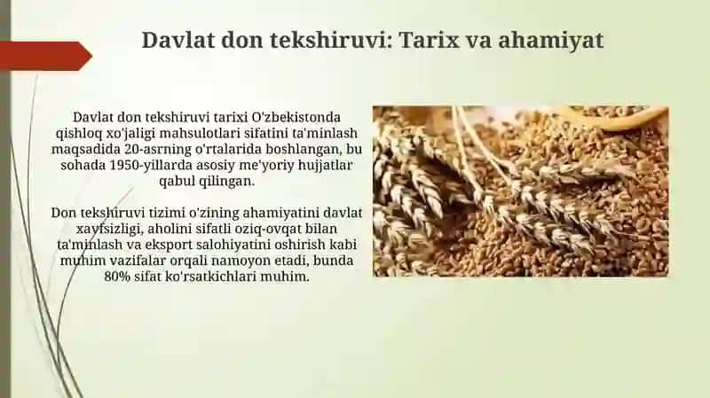 Davlat don tekshiruvi: Tarix va ahamiyat 3