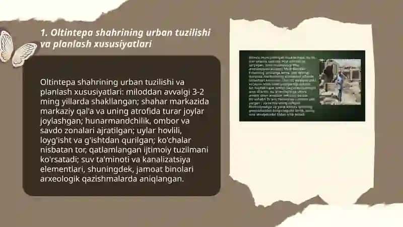 Bronze davri ilk shahar Oltintepa, Gonur, Jarqòton va Dashli markazlari 3
